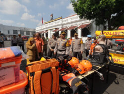 Polrestabes Surabaya Siapkan Personel Antisipasi Bencana Hidrometeorologi