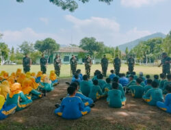 Mengukir Semangat Kebangsaan Anak Sejak Dini Bersama Kodim 0806/Trenggalek