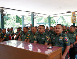 Kodim 0801/Pacitan Gelar Kegiatan Pembinaan Rencana Tata Ruang Wilayah Pertahanan Darat