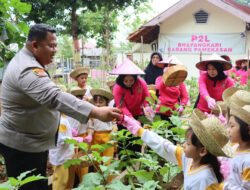 Pekarangan Pangan Lestari Polres Pamekasan Wujudkan Ketahanan Pangan Nasional