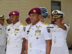 Brigjen TNI Marinir Hendro Suwito Jabat Inspektur Kodiklatal