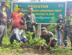 Demi Melestarikan Lingkungan, Kodim 0801/Pacitan Gelar Program Pembinaan Lingkungan Hidup