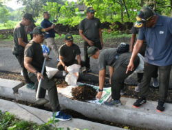 Jumat Bersih, Kodim 0802/Ponorogo Kerja Bakti Pembersihan Lingkungan