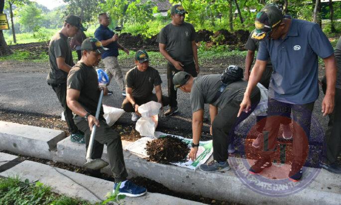 Jumat Bersih, Kodim 0802/Ponorogo Kerja Bakti Pembersihan Lingkungan