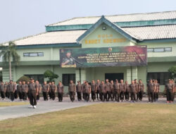 Koramil Babat Juara Umum Lomba Tiga Pilar dan Olahraga Bersama dalam Jumat Sehati di Makodim 0812/Lamongan