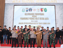 Polres Blitar Bersama Forkompimda dan Perguruan Pencak Silat Blitar Raya Gelar Silaturahmi Cooling System Pilkada