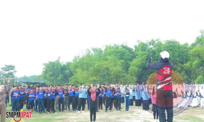 SMPM Jipat dan SMAMUSIX Karangasem Gelar Senam Sehat Kolaborasi