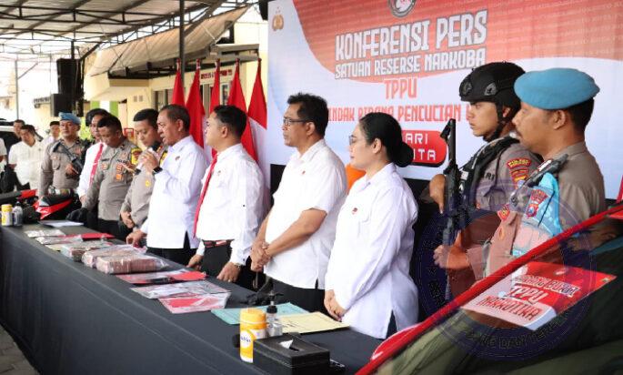 Polres Mojokerto Kota Menjadi Pilot Project Ungkap Kasus TPPU Senilai 2 Milliar