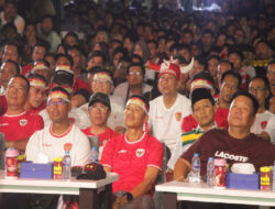 Polres Pasuruan Kota Gelar Nobar Timnas Indonesia Vs Saudi Arabia, Upaya Cooling System di Pilkada 2024