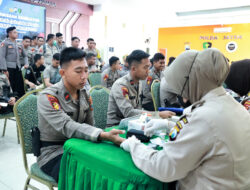 808 Personel Polda Jatim dan 15 ribu Personel Polres Jajaran, Lakukan Rikes Sebelum Bertugas di TPS