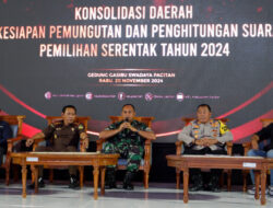 Menjadi Narasumber di Rakor Persiapan Pendistribusian Logistik TA 2024, Ini Pesan Dandim 0801/Pacitan