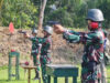 Kodim 0801/Pacitan Menggelar Latihan Menembak Pistol