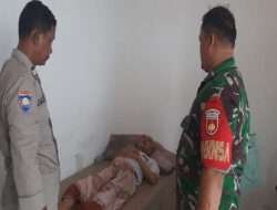 Ini Bukti Kedekatan Babinsa dengan Warga Binaan Besuk Yang Lagi Sakit