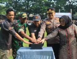 Kasdim 0802/Ponorogo Hadiri Apel Siaga Pengawasan Masa Tenang Pemungutan dan Penghitungan Suara pada Pilkada Serentak Tahun 2024