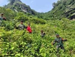 Menyatu dengan Alam, Kodim 0802/Ponorogo Bersama Unsur Terkait Lakukan Aksi Tanam dan Rawat