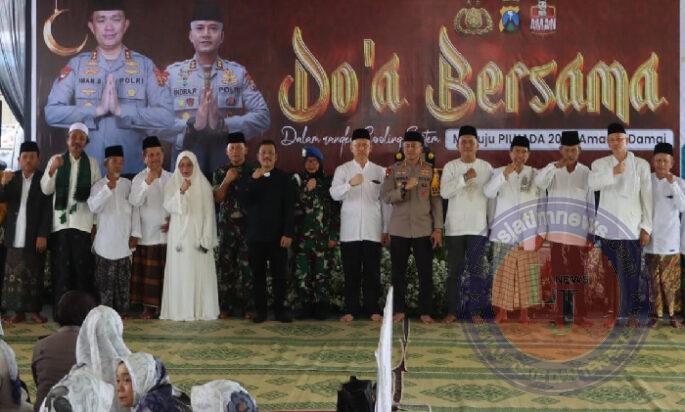 TNI-Polri dan Forkopimda Trenggalek Bersatu: Doa untuk Pilkada Damai 2024