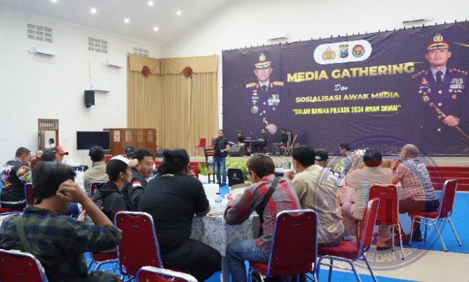 Colling System, Polres Ponorogo Gelar Media Gathering Perkuat Sinergitas Bersama Jurnalis