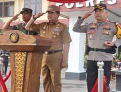 Apel Pengecekan Pasukan Operasi Mantab Praja 2024, Kapolres Pasuruan Pastikan Pasukan Siap Kawal Pilkada 2024