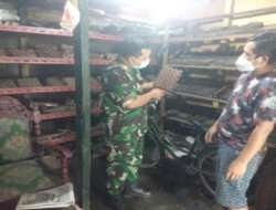 Ada Maksud Apa Babinsa Pajang Datangi Pengrajin Alat Cap Batik, Ini Alasannya