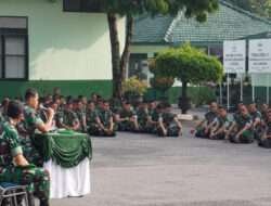 Dandim Boyolali Minta Anggota Jaga Kesehatan dan Bertugas dengan Baik