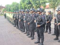 Ratusan Personel Polres Pasuruan Disiagakan di 17 Kecamatan Amankan 1.726 TPS Pilkada 2024