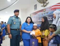 Danlantamal V Hadiri Bakti Sosial dan Bakti Kesehatan Dalam Rangka HUT Armada RI Tahun 2024