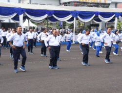 Meriahkan Hari Armada Tahun 2024, Dankodiklatal Ikuti Olahraga Bersama