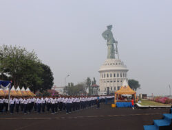 Danlantamal V Ikuti Olahraga Bersama, Sambut Hari Armada Ke-79 Tahun 2024