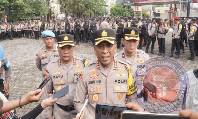 Polresta Sidoarjo Sebar 1.298 Personel Untuk Amankan TPS Pilkada 2024