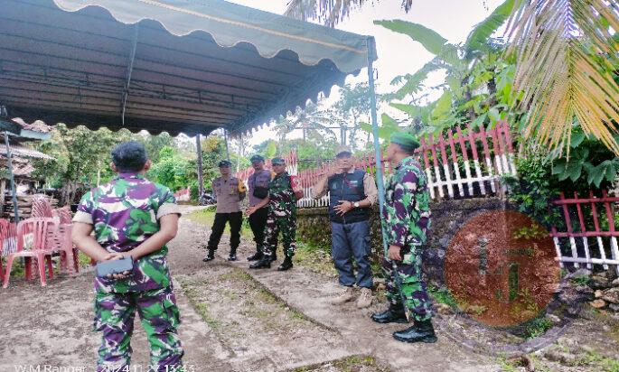 Dandim 0801/Pacitan Bersama Unsur Terkait Lakukan Patroli Gabungan Pantau TPS