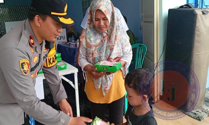 Tarik Animo Warga Datang ke TPS, Polresta Sidoarjo Siapkan Makan Gratis