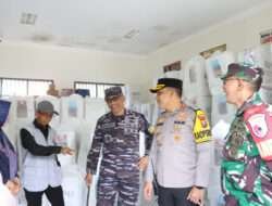 Pasca Pungut dan Hitung Suara Pilkada 2024, Polresta Banyuwangi Bersama Forkopimda Patroli ke PPK Pastikan Situasi Kondusif