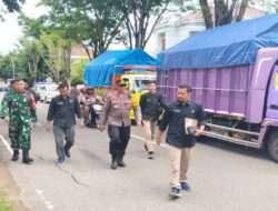 TNI-Polri Kawal Pendistribusian Matlog dari PPK Arjosari ke KPUD Pacitan