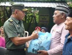 Bantu Warakawuri dan Purnawirawan, Kasrem 081/DSJ : Upaya Kami Jaga Silaturahmi dan Hubungan Emosional