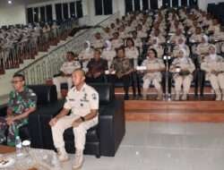 Sebanyak 158 PNS Kodiklatal Ikuti Pembinaan Personel, Dirum Kodiklatal Tekankan Nilai ASN BerAKHLAK