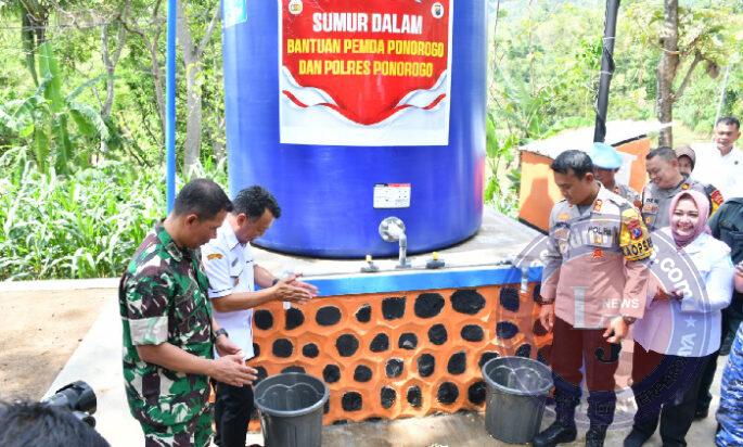 Dandim Ponorogo Hadiri Peresmian Sumur Dalam