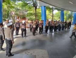 Polres Kediri Sterilisasi Lokasi Rapat Pleno Terbuka Rekapitulasi Hitung Suara Pilkada 2024