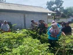 Pak Bhabin di Magetan Ajak Warga Manfaatkan Pekarangan Tanami Sumber Pangan Bergizi