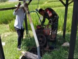 Beri Motivasi, Babinsa Posramil Pitu Terjun Langsung Komunikasi di Lapangan dengan Para Petani