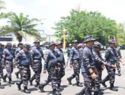 Jaga Militansi TNI AL, Dankodiklatal Ikuti Apel Siaga Prajurit Jalasena