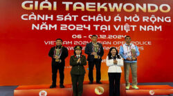 Tim Garuda Bhayangkara Presisi Juara Umum ke-2 di Ajang Taekwondo Polisi Terbuka Vietnam