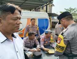 Sipropam Polres Pelabuhan Tanjung Priok, Lakukan Pemeriksaan Senjata Api Dinas Polri Kepada Personel