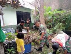 Sambut Hari juang TNI-AD Th 2024 Koramil 02/Banjarsari Laksanakan Pembersihan Pangkalan