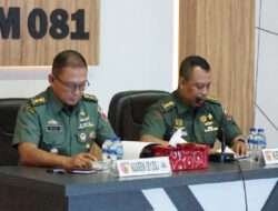 Korem 081/DSJ Terima Tim Dalproggar Kodam V/Brawijaya