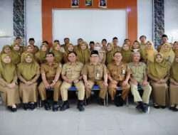 SMP Negeri 3 Babat, Menjamu Kehadiran Dua Orang Pengawas SMP dari Dinas Pendidikan Kabupaten Lamongan