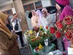 Memperingati Hari Ibu, PKK Rw 03 Kelurahan Airlangga Menggelar Nasi Kuning Hias