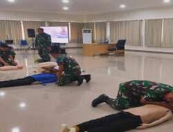 Kodiklatal Tingkatkan Kemampuan Prajurit melalui Latihan Bantuan Hidup Dasar (BHD)