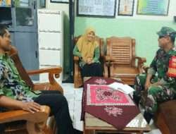 Pererat hubungan Lembaga Pendidikan, Babinsa Kratonan Sambangi sekolah SD Al-Islam 2 Jamsaren