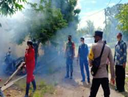 Cegah DBD, Babinsa Karangjati dan Petugas Kesehatan Aktif Bergerak Melawan Demam Berdarah di Wilayah