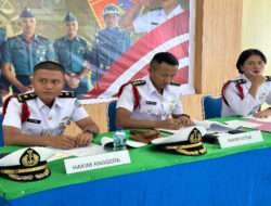 Pasis Dikmapa Korps Hukum Angkatan 31 Laksanakan Lattek Sidang Peradilan Semu Militer